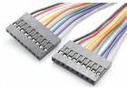 Межплатный кабель BLD 1x09 2,54мм гнездо/гнездо 200мм 26 AWG