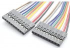 Межплатный кабель BLD 1x10 2,54мм гнездо/гнездо 200мм 26 AWG