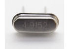 Кварцевый резонатор 4,9152 МГц (HC-49S)