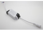 LED драйвер 8-12x1Вт 24-46В 0,3А с гнездом 5,5x2,5мм в корпусе Uвх=85-265В