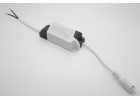LED драйвер 12-18x1Вт 36-65В 0,3А с гнездом 5,5x2,5мм в корпусе Uвх=85-265В