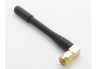 Антенна UHF 433МГц КСВ 1,5 разъем SMA-JW угловой (5дБи), 7см