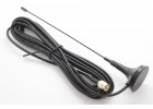 Антенна с магнитным основанием UHF 433МГц КСВ 1,5 разъем SMA-J кабель RG174 3м (5дБи), 18,5см