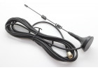 Антенна с магнитным основанием UHF 433МГц КСВ 1,5 разъем SMA-J кабель RG174 3м (7дБи), 17,5см