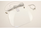 Антенна DVB-T2 170-240/470-862 МГц КСВ 1,5 разъем TV на кабеле RG174 5м с усилителем (39дБи), 25x20см белый