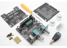 PA1515+PA1515+AC23BP0F439-25A4 Модуль ZK-LT21 УНЧ D-класса 2x15Вт+30Вт 4 Ом Uпит=9-24В, MP3 с приемником Bluetooth 5.0, AUX и регулировкой громкости/тембра