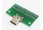 Гнездо Type-C на плате 24pin шаг 2,54мм