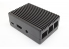 Raspberry Pi 3B+ корпус алюминиевый черный 91x65x36мм