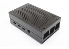 Raspberry Pi 4B корпус алюминиевый черный 94x60,5x32мм