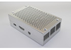 Raspberry Pi 3B+ корпус алюминиевый серебро 94x60,5x32мм