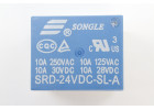 SRD-24VDC-SL-A Реле 24В SPST-NO 250В 10А 4 конт.