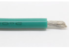 Провод медный в силиконовой изоляции 13AWG (2,62 кв.мм) зеленый 1м