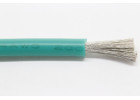 Провод медный в силиконовой изоляции 14AWG (2,08 кв.мм) зеленый 1м