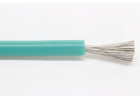 Провод медный в силиконовой изоляции 16AWG (1,31 кв.мм) зеленый 1м