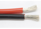 Провод медный в силиконовой изоляции 2x14AWG (2x2,08 кв.мм) черный/красный 1м