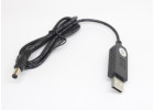 Модуль питания с триггером быстрой зарядки USB QC2.0/QC3.0 Uвых=12В Imax=1А, разъем DC 5,5x2,1мм на проводе