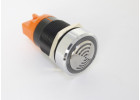 LBFMQ Индикатор на панель LB22FM-Q/R220V/N/J(L) красный 220В с зуммером (22мм) хромированный