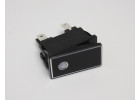 LBCX Переключатель LBCX2810.5-H202/R220V/PC(L) черный с индикатором 220В ON-OFF DPST 250В 16А (красный) пластик