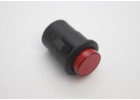 R16-503BD-K/R Кнопка на панель с подсветкой 3В без фиксации OFF-(ON) SPST 250В 3А 16мм (красный)