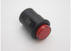 R16-503A-K/R Кнопка на панель с фиксацией ON-OFF SPST 250В 3А 16мм (красный)