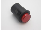 R16-503B-K/R Кнопка на панель без фиксации OFF-(ON) SPST 250В 3А 16мм (красный)