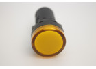 AD22-LED/Yellow Индикатор на панель желтый 220В (22мм) пластик