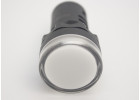 AD22-LED/White Индикатор на панель белый 220В (22мм) пластик