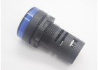 AD22-LED/Blue Индикатор на панель синий 220В (22мм) пластик