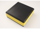 BAD-11020-D10-A2-H25 Корпус алюминиевый черно-желтый 120x120x25мм