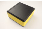 BAD-11020-D10-A2-H40 Корпус алюминиевый черно-желтый 120x120x40мм