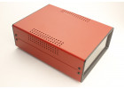 BDA-40004-A5(W200) Корпус стальной настольный красный 150x70x200мм