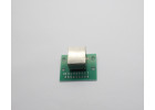 Розетка RJ-45 8P8C на плате 9pin шаг 2,54мм
