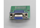DHB-15F Гнездо на плате 16pin шаг 2,54мм