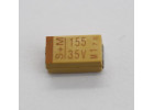 TAJC155K035R (CASE C) Конденсатор танталовый SMD 1,5 мкФ 35В 10%