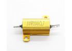 RX24-10W-100R Резистор нагрузочный 10Вт 100 Ом 5% в алюминиевом корпусе