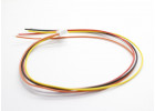 Межплатный кабель XH 1x05 2,54мм гнездо 300мм 26 AWG