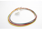Межплатный кабель XH 1x06 2,54мм вилка 300мм 26 AWG