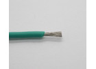 Провод медный в силиконовой изоляции 20AWG (0,52 кв.мм) зеленый 1м