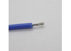 Провод медный в силиконовой изоляции 22AWG (0,33 кв.мм) синий 1м