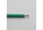 Провод медный в силиконовой изоляции 24AWG (0,2 кв.мм) зеленый 1м